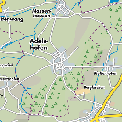 Übersichtsplan Adelshofen