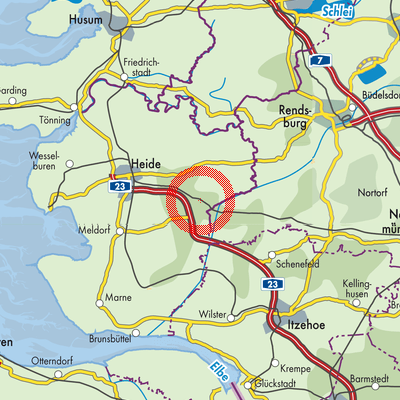 Landkarte Albersdorf