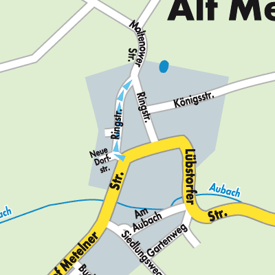 Stadtplan Alt Meteln