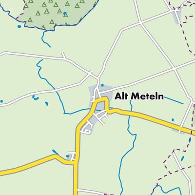 Übersichtsplan Alt Meteln