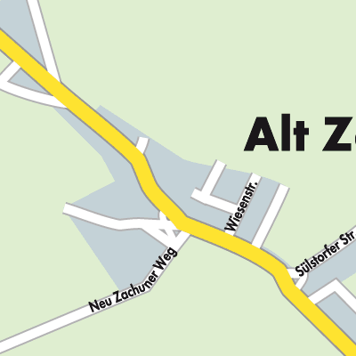 Stadtplan Alt Zachun