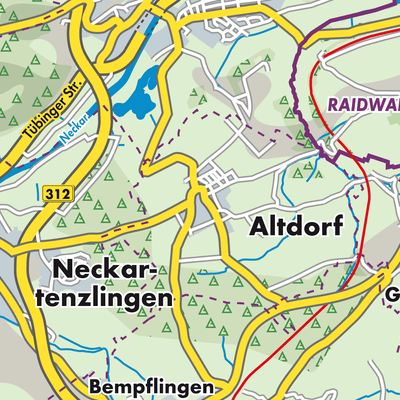 Übersichtsplan Altdorf