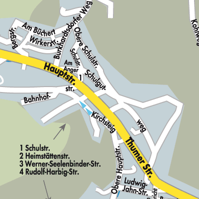 Stadtplan Auerbach