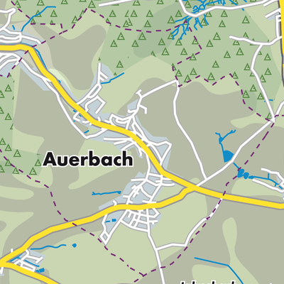 Übersichtsplan Auerbach