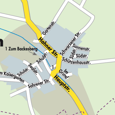 Stadtplan Bärenbach