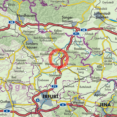 Landkarte Büchel