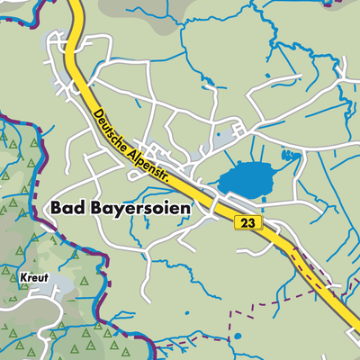 Übersichtsplan Bad Bayersoien