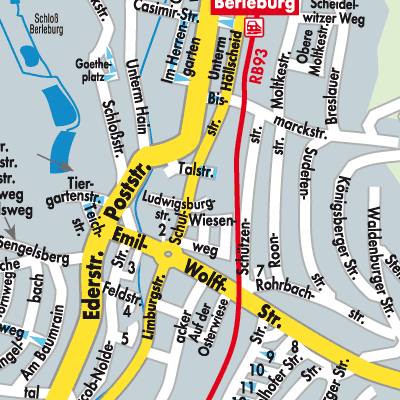 Stadtplan Bad Berleburg