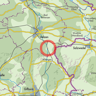 Landkarte Bad Bodenteich