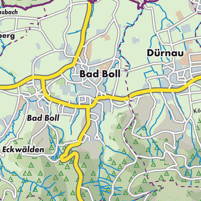 Übersichtsplan Bad Boll