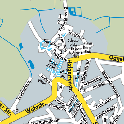 Stadtplan Bad Buchau