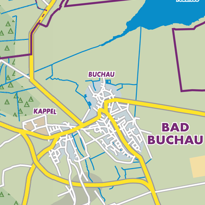 Übersichtsplan Bad Buchau