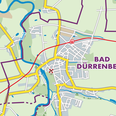 Übersichtsplan Bad Dürrenberg
