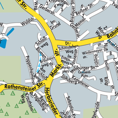 Stadtplan Bad Grönenbach