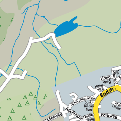 Stadtplan Bad Heilbrunn