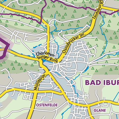 Übersichtsplan Bad Iburg