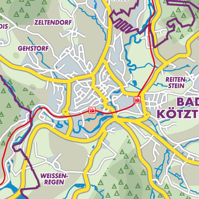 Übersichtsplan Bad Kötzting