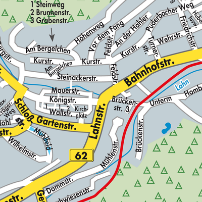 Stadtplan Bad Laasphe