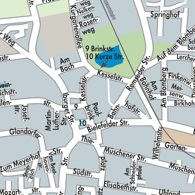 Stadtplan Bad Laer