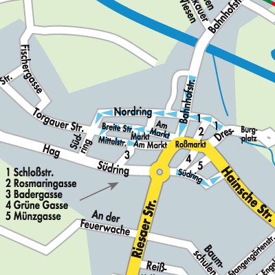 Stadtplan Bad Liebenwerda