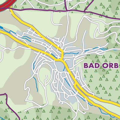 Übersichtsplan Bad Orb