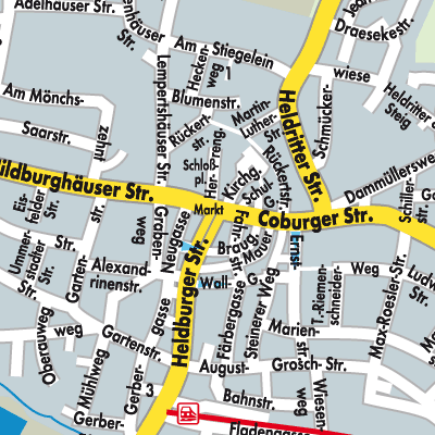 Stadtplan Bad Rodach