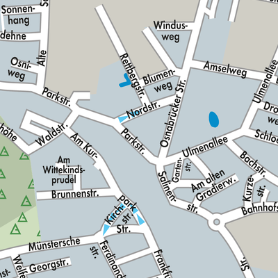 Stadtplan Bad Rothenfelde