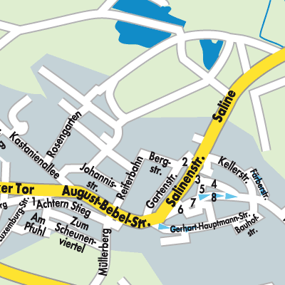 Stadtplan Bad Sülze