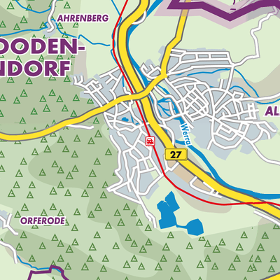 Übersichtsplan Bad Sooden-Allendorf