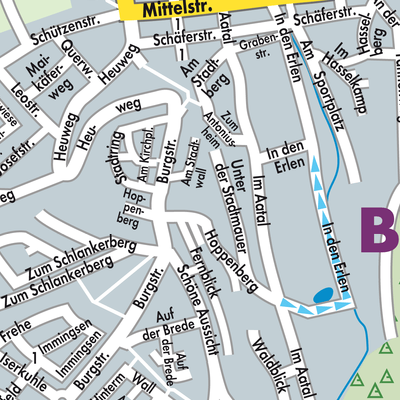 Stadtplan Bad Wünnenberg