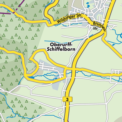 Übersichtsplan Bad Zwesten