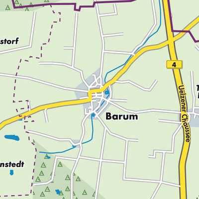Übersichtsplan Barum