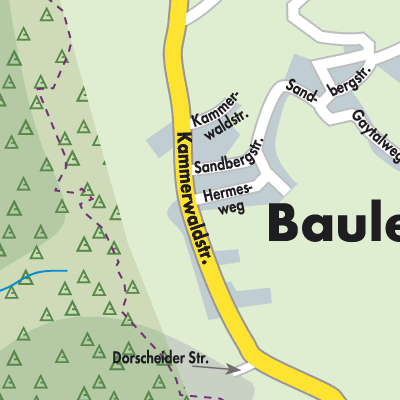 Stadtplan Bauler
