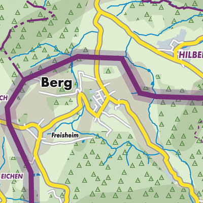 Übersichtsplan Berg