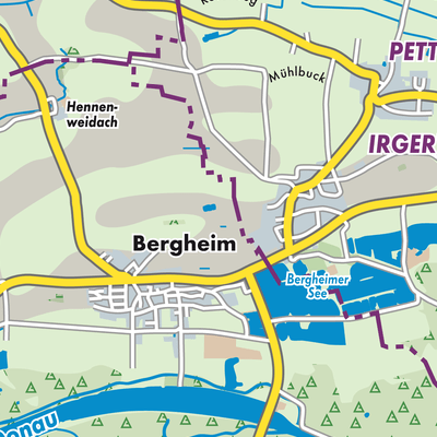 Übersichtsplan Bergheim