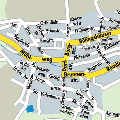 Stadtplan Birkenfeld
