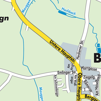 Stadtplan Bockhorn