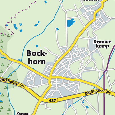Übersichtsplan Bockhorn