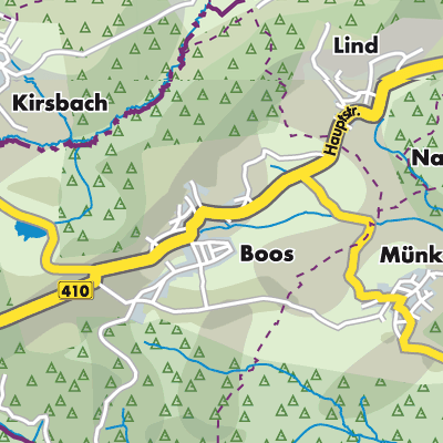 Übersichtsplan Boos