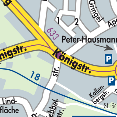 Stadtplan Bornheim