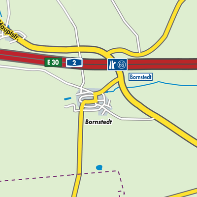 Übersichtsplan Bornstedt