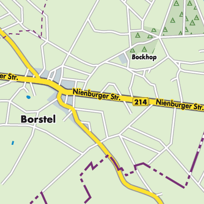 Übersichtsplan Borstel