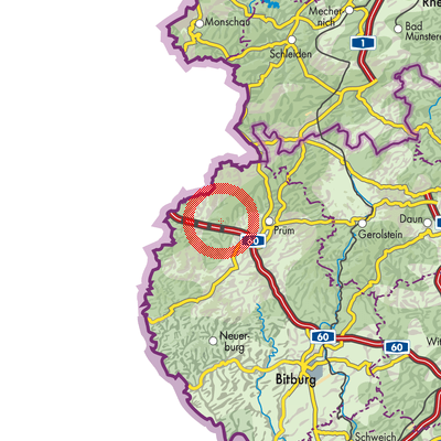 Landkarte Brandscheid