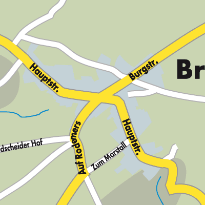 Stadtplan Brandscheid
