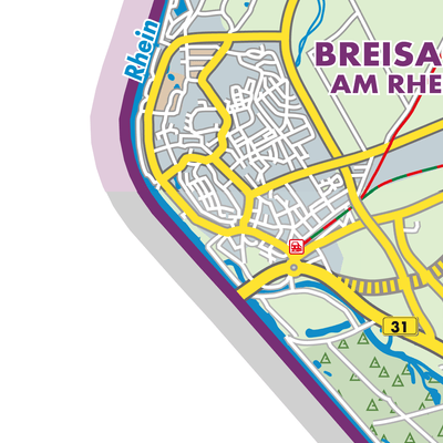 Übersichtsplan Breisach am Rhein