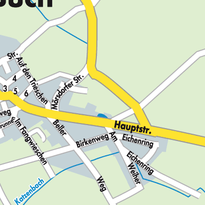Stadtplan Buch