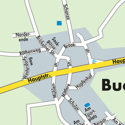 Stadtplan Buchholz