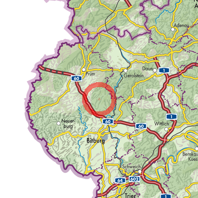 Landkarte Burbach