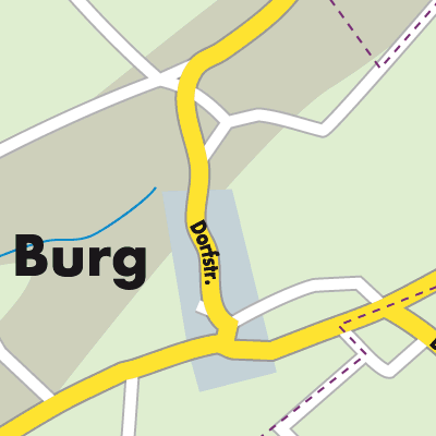 Stadtplan Burg