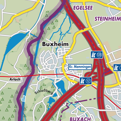 Übersichtsplan Buxheim